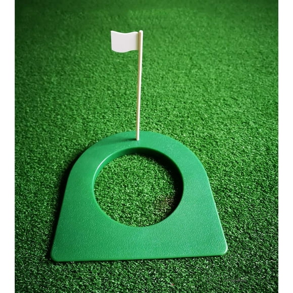 A99Golf Putting Cup Green With White Flag Putting Training Aids Indoor for Home Use
