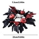 thumbnail image 3 of Xihbxyly Decoración de Calabaza con Hojas de Halloween, Vela de Mesa con Flores Artificiales, Guirnalda Exquisita, Decoración Festiva para Interiores y Exteriores, Decoración de Mesa para Bodas, 25 C, 3 of 7