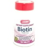 Leader Biotin Tablets 10,000 Mcg 100 Count Per Bottle