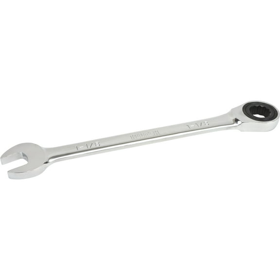 Klutch Ratcheting Wrench, SAE, 1 1/8in.