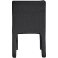 thumbnail image 6 of Meridian Furniture Kai Black Boucle Fabric Dining Chair, 6 of 10