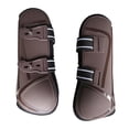 thumbnail image 1 of 1 par de botas de tendón de caballo que saltan protectores de pies de Pata delantera marrón L Sunnimix Botas de tendón de caballo, 1 of 8