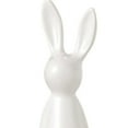 thumbnail image 3 of jifeng Rabbit Figure Decorative Figure Seated Figure Centerpiece Miniature As A Ceramic Statue That Creates A Warm Atmosphere for Tea House Valentine's D White, 3 of 4
