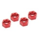 thumbnail image 5 of M Buder 7mm Hex Wheel Hubs Adaptador Profesional de Aleación de Aluminio para Coche RC FMS FCX24 1/24, Mejora de Rendimiento y Estabilidad, Rojo (0.28 inches / 0.7 cm), 5 of 9