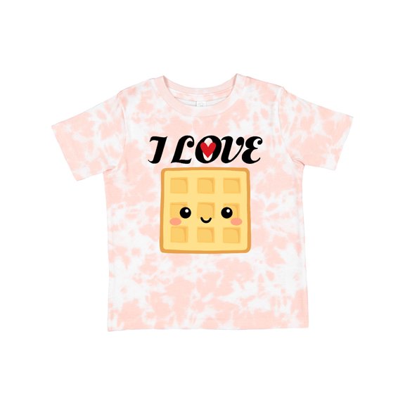 Inktastic Waffle Lover I Love Waffles Boys or Girls Toddler T-Shirt