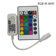 thumbnail image 1 of Inicio DC5V 12V 24V Bluetooth Controlador inalámbrico WiFi RGB / RGBW IR RF Controlador LED, 24 teclas IR RGB wifi seitruly EL3132-03B, 1 of 2
