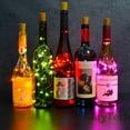 thumbnail image 3 of Cadena de luces LED para botella de vino, guirnalda de luces de hadas para vacaciones, árbol de Navidad, decoración de fiesta de boda, Bar, 2 piezas, 2M, 3M, 3 of 4