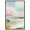 Black Frame, variant on Misty Shoreline Dream III Canvas Print Pastel Coastal Art by Art Remedy, Gallery Wrapped, 10 x 15