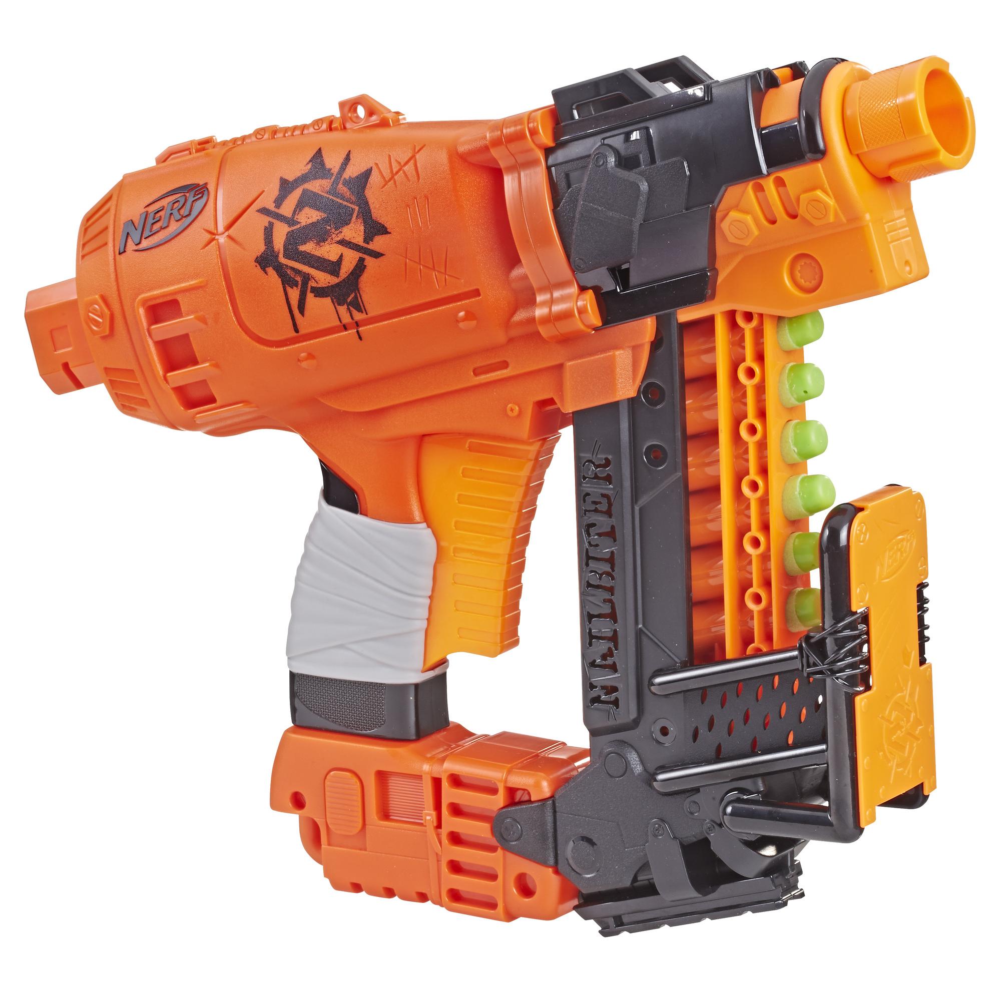 Nerf Zombie Strike Survival System Nailbiter Blaster Walmart Com Walmart Com