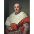 thumbnail image 3 of Anton Raphael Mengs 14x18 Black Modern Framed Museum Art Print Titled - Portrait of Cardinal Zelada (1773), 3 of 5