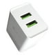 thumbnail image 2 of Cargador Carga Rápìda 2 USB 2.4A 1Hora Blanco GAR129, 2 of 3