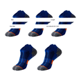 thumbnail image 3 of Helii Men's Reinforced Ankle Socks 5 Pairs, Breathable Athletic Running Socks, Cushioned Basketball Socks with Arch Support, Durable Non-Slip Sports Socks for Gym Green,One Size, 3 of 3