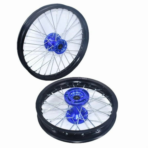 Applies to 1.60-17 inch 17" Front 1.85-14 inch 14" Rear Rims Aluminum Circle CNC Hub For KLX CRF Kayo BSE Dirt Pit Bike Motorcycle