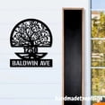 thumbnail image 2 of Handmadetneonsign Tree Of Life House Number, Tree Home Address Metal, Custom House Address Sign 70218, 2 of 5