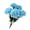 Blue, variant on Gothic Black Silk Carnations - Halloween Floral Arrangements, Dark Theme Wedding Bouquets, Unique Funeral Flower Displays Artificial Flowers for Outdoors in Pot Harlik
