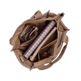 thumbnail image 4 of Bolsa Mujer tipo Tote Bag y Crossbody, LuckyLy Ligera con Múltiples Compartimentos y Repelente al Agua, Bolso de Viaje y Bandolera Cruzada, Ideal como Regalos para Mujer Originales – beige UNITALLA, 4 of 9