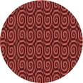 thumbnail image 1 of Ahgly Tapis d'Intérieur Lavable en Machine Carré Rouge Cramoisi, 3 Pieds Carré, 1 of 7