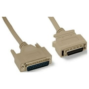 6ft Parallel Printer Cable IEEE-1284 A-C DB25 Male to HPCN36 Male - Beige