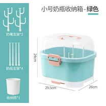 BERTDOMD Drying Rack with Lid, Storage Box, Reusable and Dryer for Accessories