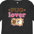 thumbnail image 4 of Inktastic Pug Lover Dog Girls Long Sleeve Toddler T-Shirt, 4 of 5