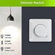 thumbnail image 5 of LED Dimmer Switch, Flush-Mounted Dimmer for Dimmable LED and Halogen, 5-300 W Dimmer Switch LED, Pha, 5 of 5