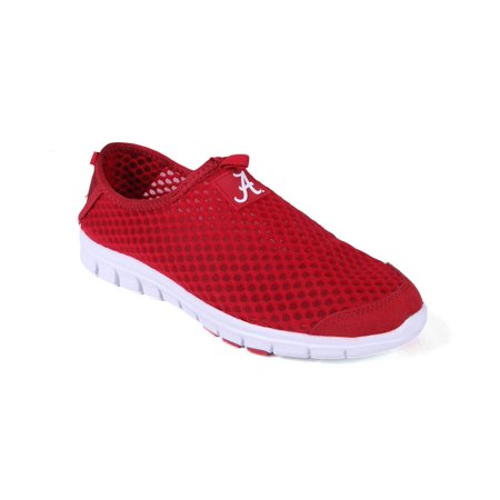 Happy Feet Mens and Womens Alabama Crimson Tide NCAA College Mesh Shoe