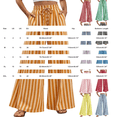 thumbnail image 3 of BODOAO Women's Striped Satin Palazzo Pants, Casual Summer High Waisted Wide Leg Trousers with Pockets, Silky Smooth Fabric, Flowy Draped Fit and Elastic Waist Black L, 3 of 6
