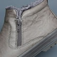 thumbnail image 5 of NOKIO Men'S Snow Boots Men'S High Top Snow Boots Fashion Casual Trainers Breathable Flat Casual Shoes Winter Padded Warm Men'S Boots Men'S Cold Weather Snow Boots, 5 of 5