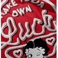 thumbnail image 4 of Betty Boop Your Own Luck Girl Power Youth T Shirt Tee Girls Infant Toddler Brisco Brands 3T, 4 of 5