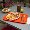 thumbnail image 5 of Carlisle CT121624 Café Standard Cafeteria / Fast Food Tray, 12" x 16", Orange, 5 of 5