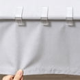 thumbnail image 5 of 12 Pieces Clear Tablecloth Clips, Durable Plastic Tablecloth Clips, Windproof Table Cover Holders, Reusable Table Skirt Clamps Fit 35mm to 55mm Table Edges for Picnic Wedding Camping Outdoor,12PC, 5 of 6