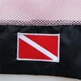 thumbnail image 3 of Buceo Snorkeling Gear Regulador Máscara Beach Travel Malla Bolsa - 15.5 x 12.5 Rosado Cola Dive Mesh Gear Pouch, 3 of 8