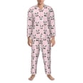 thumbnail image 3 of Hirioo Cute Kawaii Panda for Men's Pajama Sets 2 Piece Pjs Men's Long-Sleeved Pajama Set Button Down Sleepwear,S-XXL-XX-Large, 3 of 7