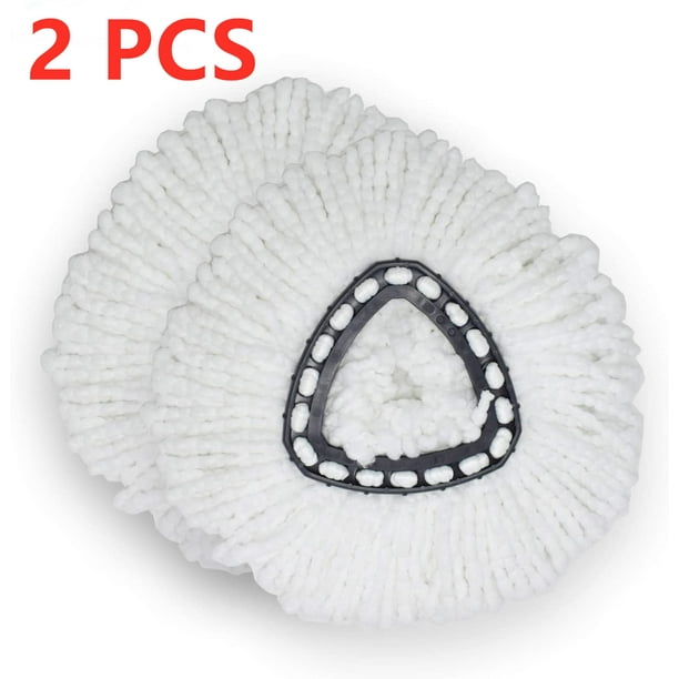 OCedar EasyWring Microfiber Spin Mop Head 2Packs
