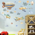thumbnail image 4 of Vinil Decorativo Infantil Dara Baby Avión Helicóptero Habitación niños VinDe250, 4 of 5