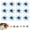 Blue, variant on 12/24 PCS Sea Urchin Bait for Bass Fishing, Soft Plastic Fishing Lures, Realistic Urchin Fishing Lure with Reflective Star Design, Fishing Bait for Bass, Perch, Pike & Saltwater Fishing
