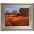 thumbnail image 2 of Creative Mark Plein Air Style Frame, Hand Leafed Silver, 14x18-2.75" Wide Moulding with 1/2" Rabbet Depth, Open Back W/O Glazing, Museum Quality, For Art Panels, Stretched Canvas, Pictures & More, 2 of 4