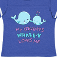 thumbnail image 4 of Inktastic My Gramps Whale-y Loves Me Boys or Girls Toddler T-Shirt, 4 of 5