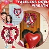 MIARHB Valentine'S Day Ornament Gift Faceless Doll Garland Pendant Decoration Ornaments Holiday Products