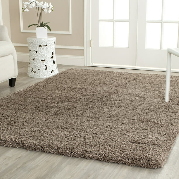 Safavieh California Solid Plush Shag Area Rug or Runner - Walmart.com ...