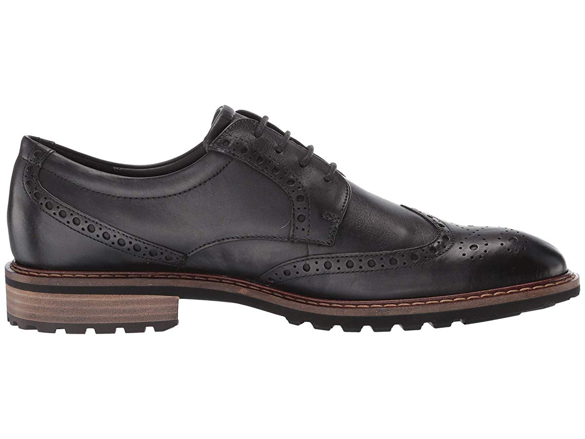 Ecco vitrus i wingtip tie Clearance