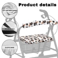 thumbnail image 5 of HELLHERO Easy Install Seat & Backrest Cover Set and Seat and Backrest Covers Reusable & Machine Washable and Unisex Dachshund and Paw Prints, 5 of 7