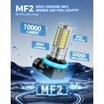 thumbnail image 4 of Marsauto H11 H16 H8 Led Fog Light Bulb 10000LM, 60 Chips Real 360° Illumination H16 H8 Fog Lights Led, 600% Bright Strong Penetration, Upgraded 1:1 Mini Size H8 Fog Light Bulbs for Car, Pack of 2, 4 of 6