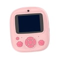 thumbnail image 1 of Cámara digital para niñas pequeñas, videocámara con tarjeta TF de 32 GB Rosa, 1 of 9