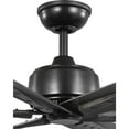 thumbnail image 6 of Progress Lighting Brazas 56" 6-Light Matte Black Ceiling Fan, 6 of 14