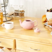 Stoneware Teapot, Pink