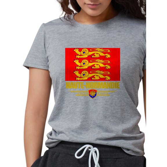 CafePress - Haute Normandie (Flag 10) T Shirt - Womens Tri-blend T-Shirt
