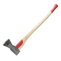 Kings County Tools Wood Splitting Maul – 31” Hickory Handle Axe with 4lb Wedge Head for Firewood