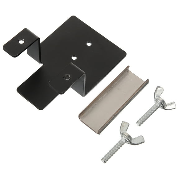 WRISTBIQUE Adjustable Bed Frame Mattress Retainer Mattress Gripper Black 1 Set