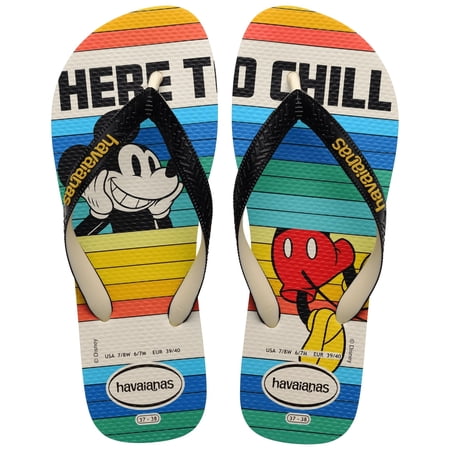Havaianas Unisex Adult Disney Micky Mouse Flip Flop Sandals, Size 11/12